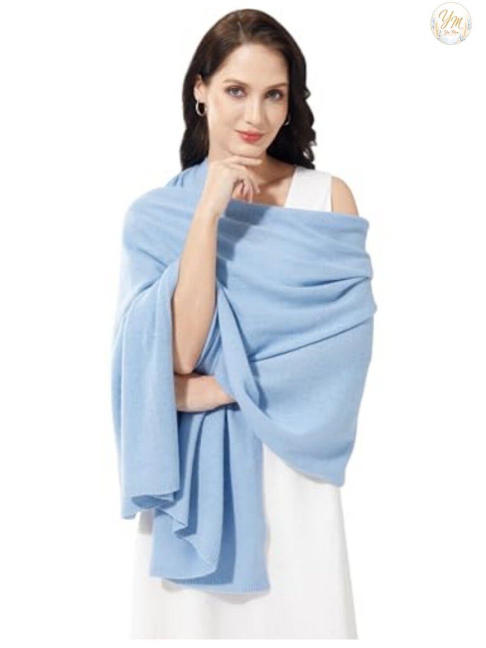 Luxury Cashmere Blend Wrap Shawl Pashmina Stole Travel Extra Large